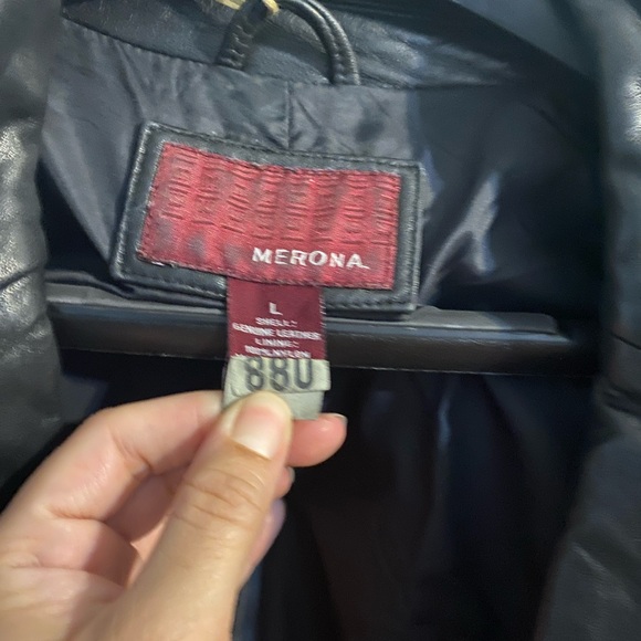 SOLD Vintage Merona Leather Jacket - Picture 4 of 7